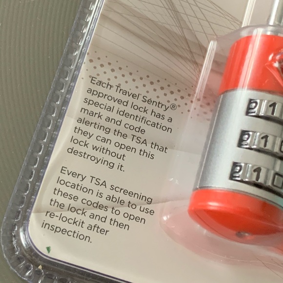 Samsonite Travel Sentry 3 Dial Combination Lock - Picture 4 of 8